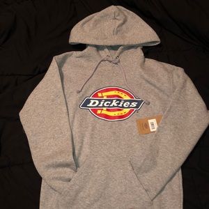 Dickies Logo Gray Hoodie